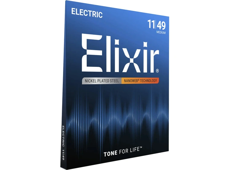 Elixir Nanoweb el-gitar 6str. (011-049) Medium 12102 