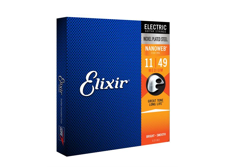 Elixir Nanoweb el-gitar 6str. (011-049) Medium 12102