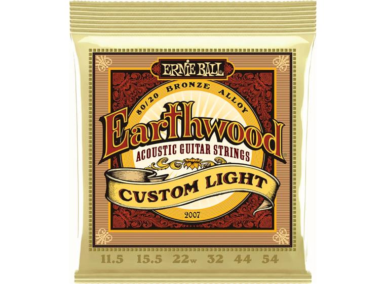 Ernie Ball EB-2007 Earthwood Bronze (0115-054) Custom Light