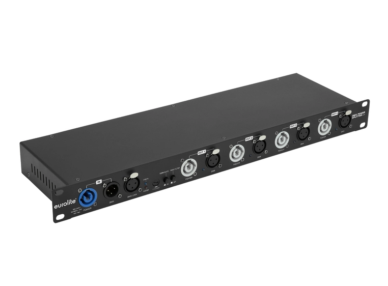 Eurolite DMX Power Splitter 4x4 3-pin XLR 