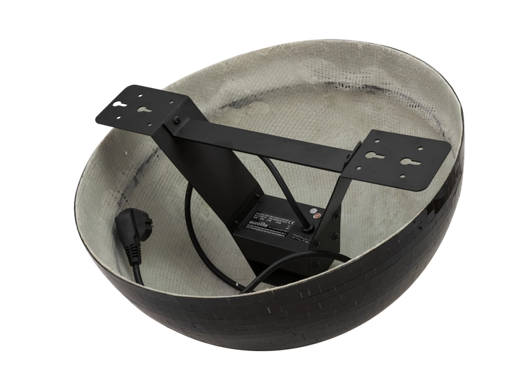 Eurolite Half Mirror Ball 50cm black motorized 