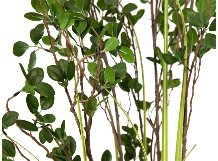 Europalms Evergreen shrub with grass artificial plant, 152cm