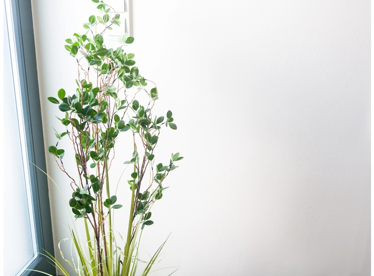 Europalms Evergreen shrub with grass artificial plant, 152cm 