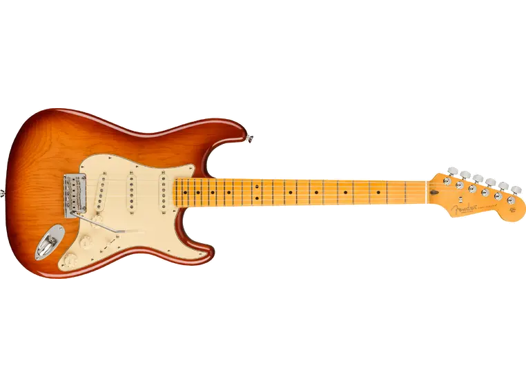 Fender Am Pro II Stratocaster Sienna Sunburst, Maple Fingerboard 