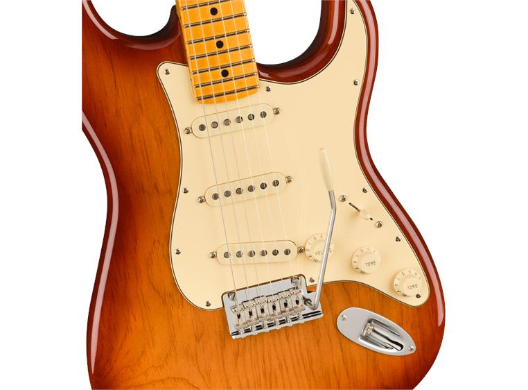 Fender Am Pro II Stratocaster Sienna Sunburst, Maple Fingerboard