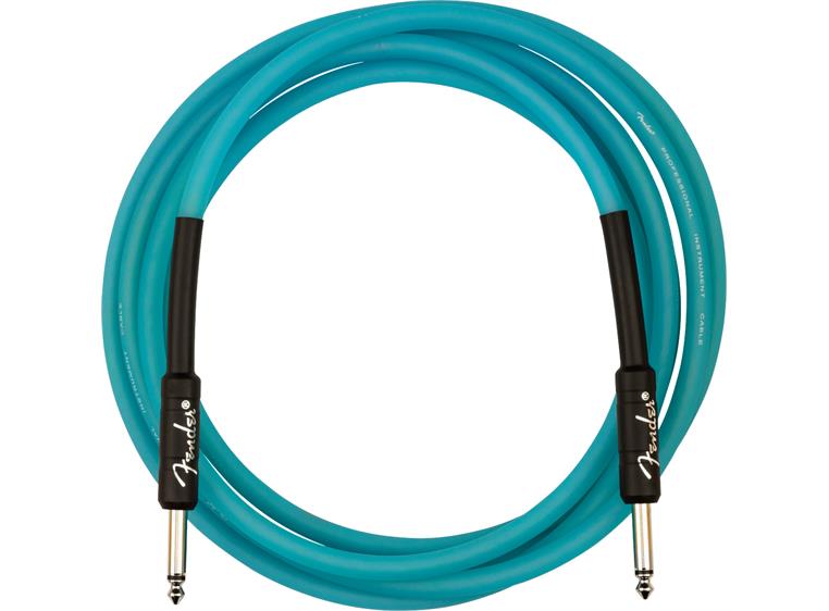 Fender Pro Glow in the Dark Cables Blue 10'