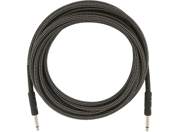 Fender Professional Instrument Cable 18.6', Gray Tweed 