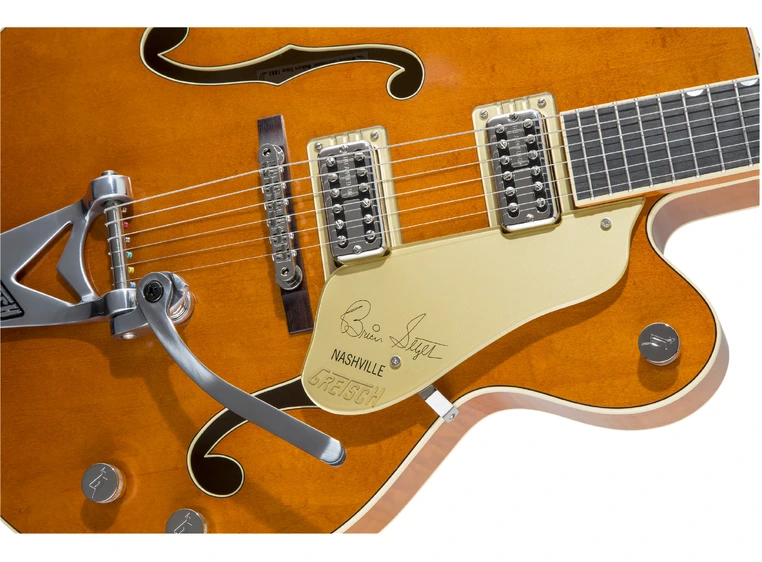 Gretsch G6120T-BSSMK Brian Setzer '59 Bigsby, Ebony Fingerboard, Smoke Orange 