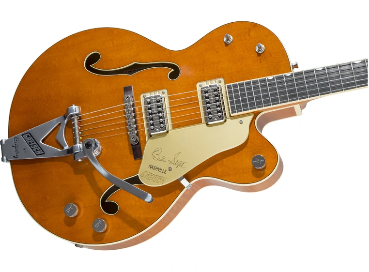 Gretsch G6120T-BSSMK Brian Setzer '59 Bigsby, Ebony Fingerboard, Smoke Orange 