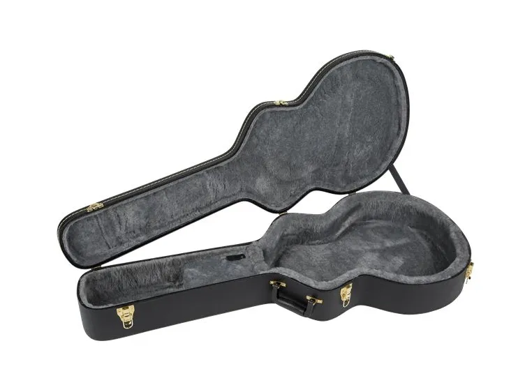 Gretsch G6241FT 16" Hollow Body Flat Top Hardshell Case, Black 