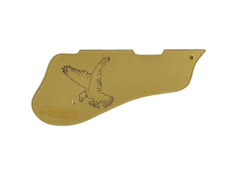 Gretsch Pickguard, G6136 White Falcon Cut For Filter'Tron Pickups, Gold
