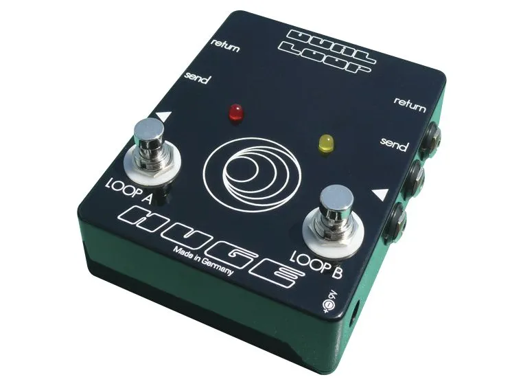 Huge Audio DUAL LOOP Dual signal loop pedal 
