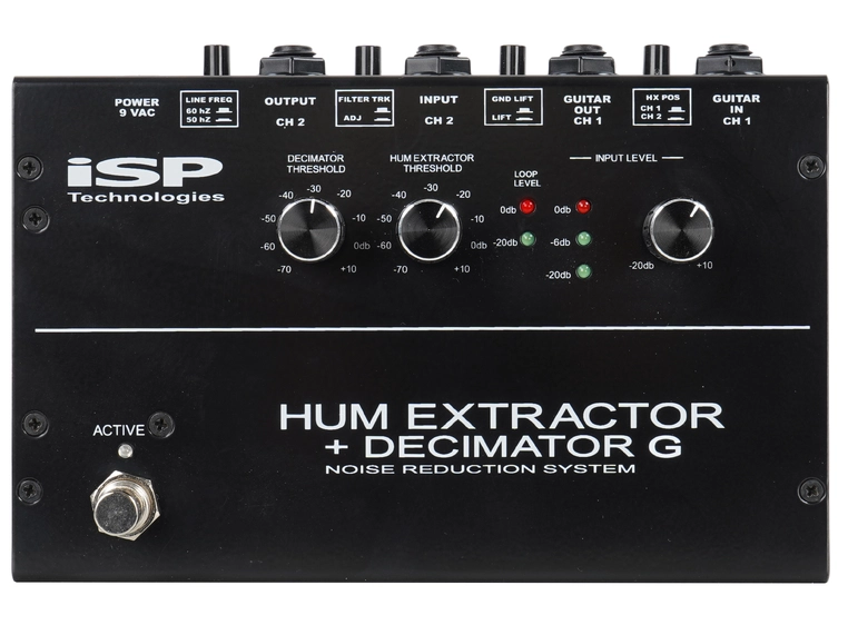 ISP Hum Extractor + Decimator G pedal 
