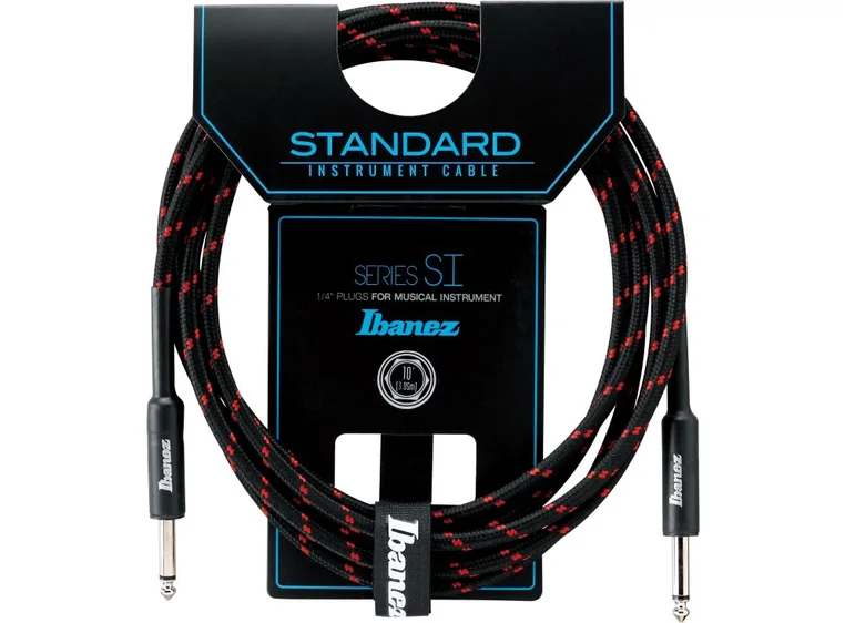 Ibanez SI20-BW Instrumentkabel 6m, Black/Red 