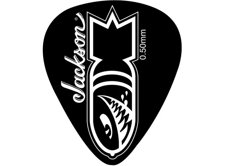 Jackson 351 svart, tynt .50mm 