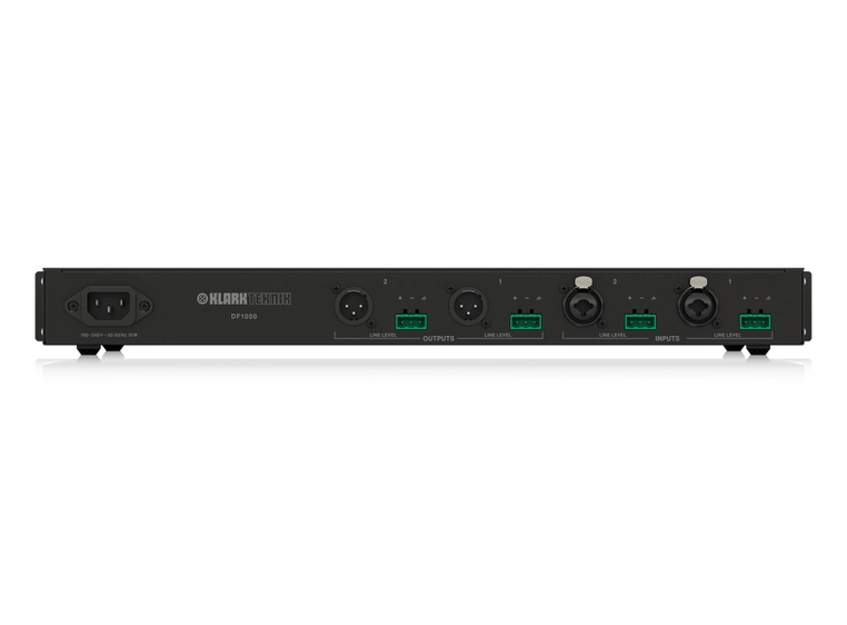 Klark Teknik DF1000 Dual-Channel Feedback Suppression 