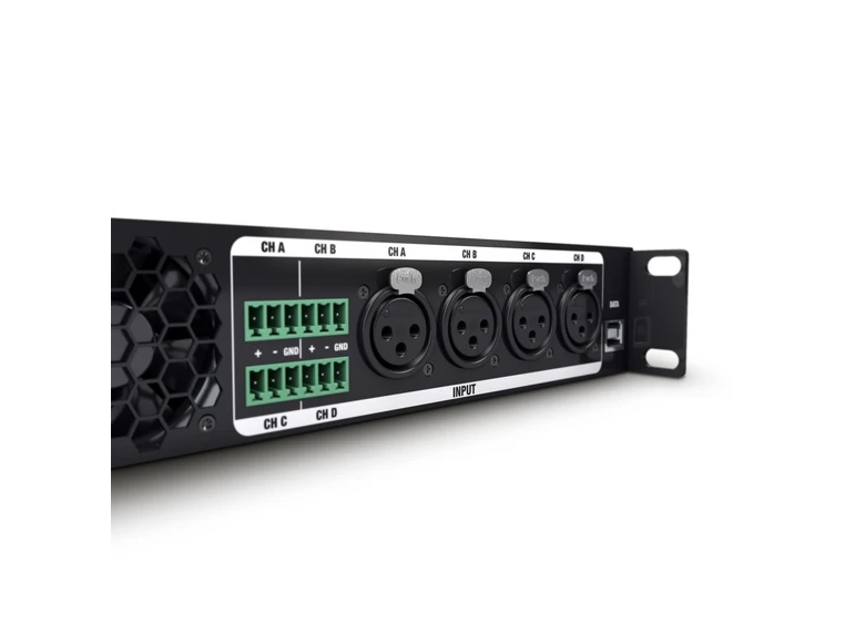 LD Systems CURV 500 iAMP 4-Channel Class D Installation Amplifier 