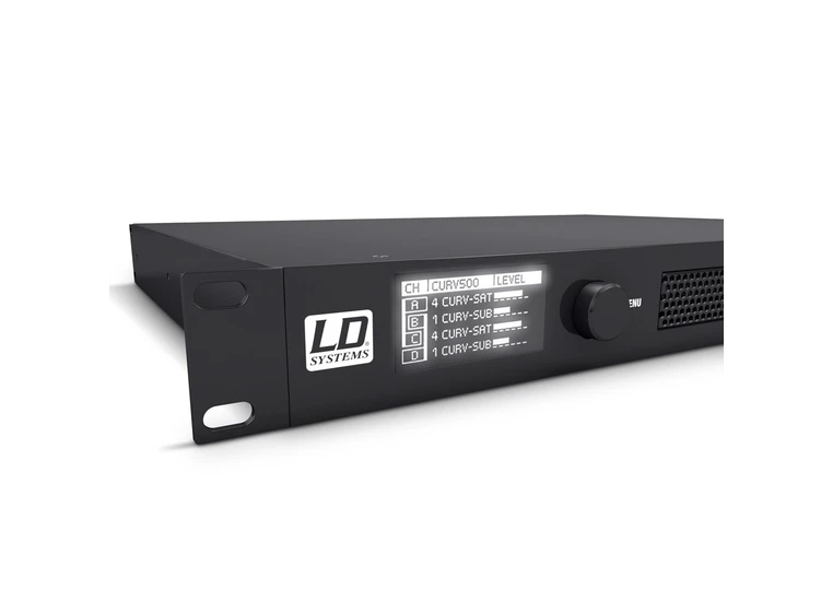 LD Systems CURV 500 iAMP 4-Channel Class D Installation Amplifier 