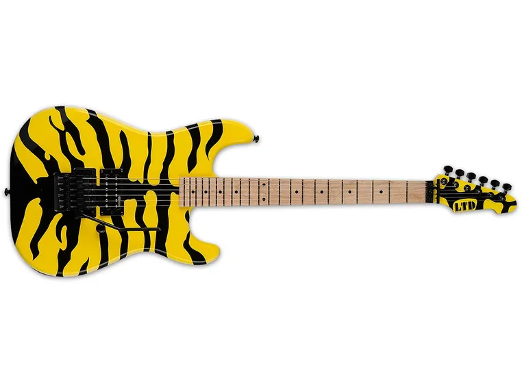 LTD GL-200MT George Lynch YELLOW W/ TIGER GRAPHIC 