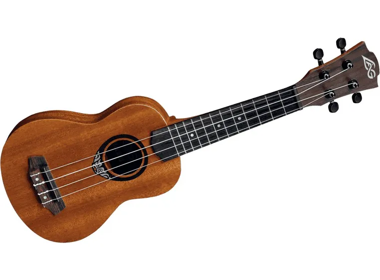 Lag Guitars BABYTKU110S Soprano Ukulele tynn & buet bunn 