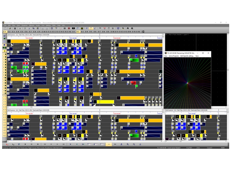 Laserworld Showcontroller software pro laser show and multimedia control 