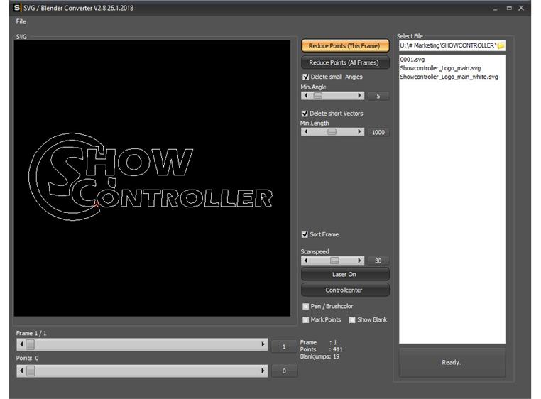 Laserworld Showcontroller software pro laser show and multimedia control