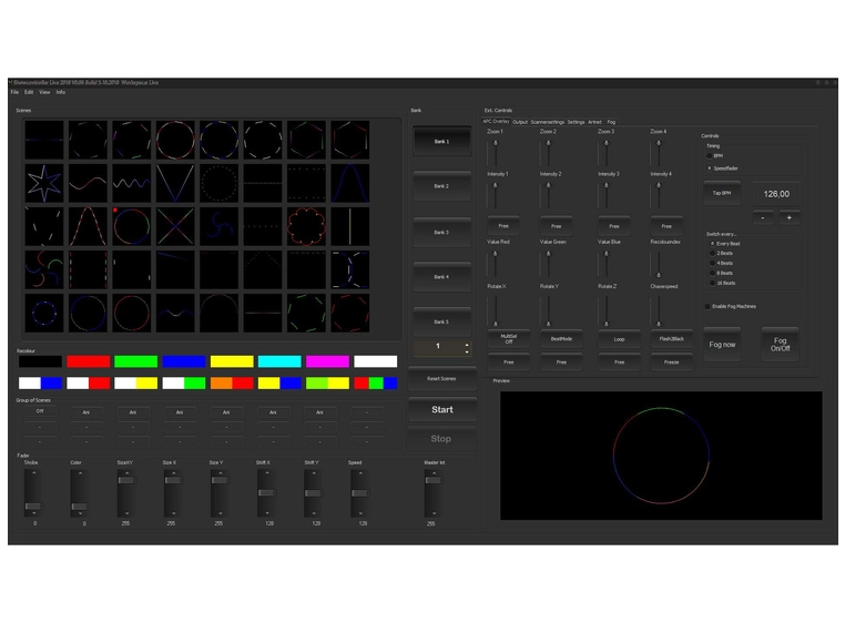 Laserworld Showcontroller software pro laser show and multimedia control 