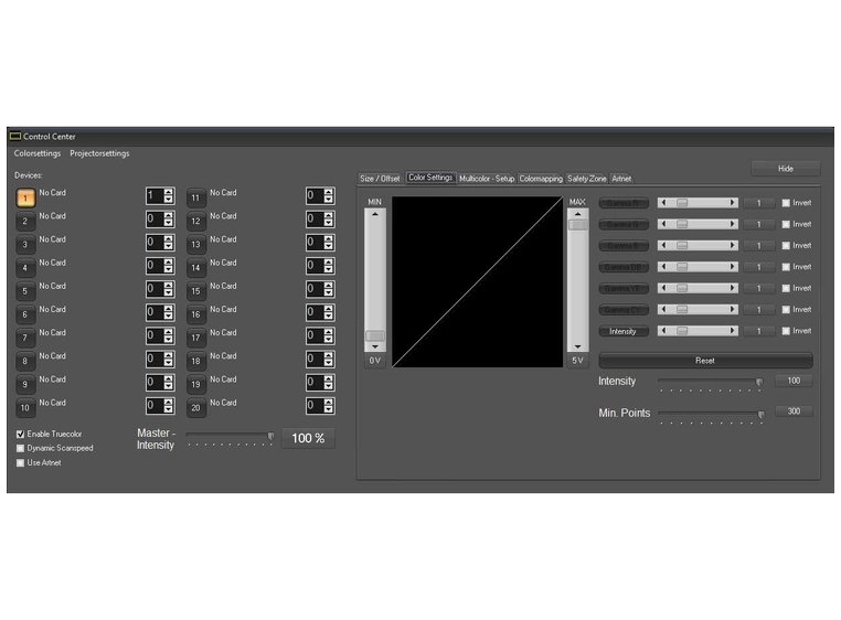 Laserworld Showcontroller software pro laser show and multimedia control 