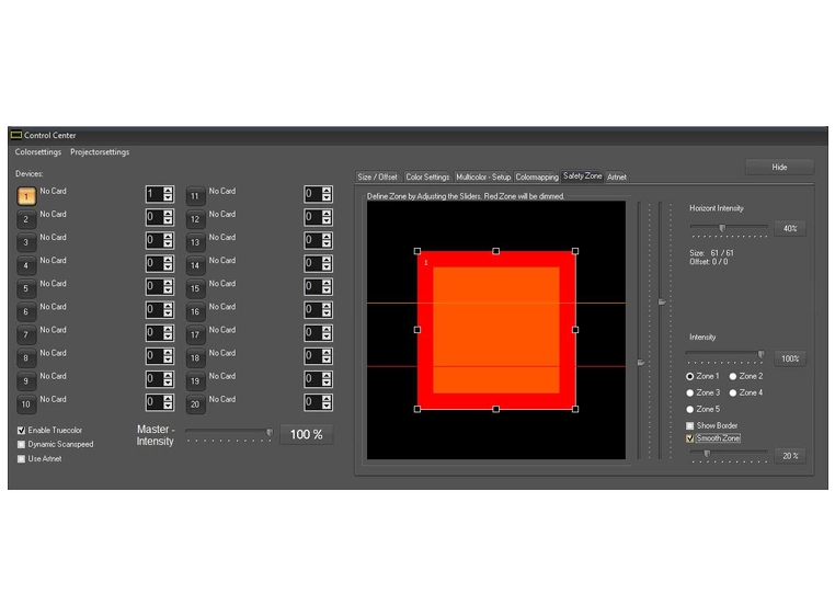 Laserworld Showcontroller software pro laser show and multimedia control 