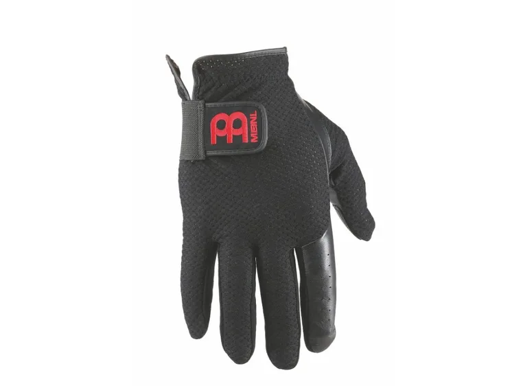 Meinl MDG-M Trommehansker, Medium Black, m/Fingre 