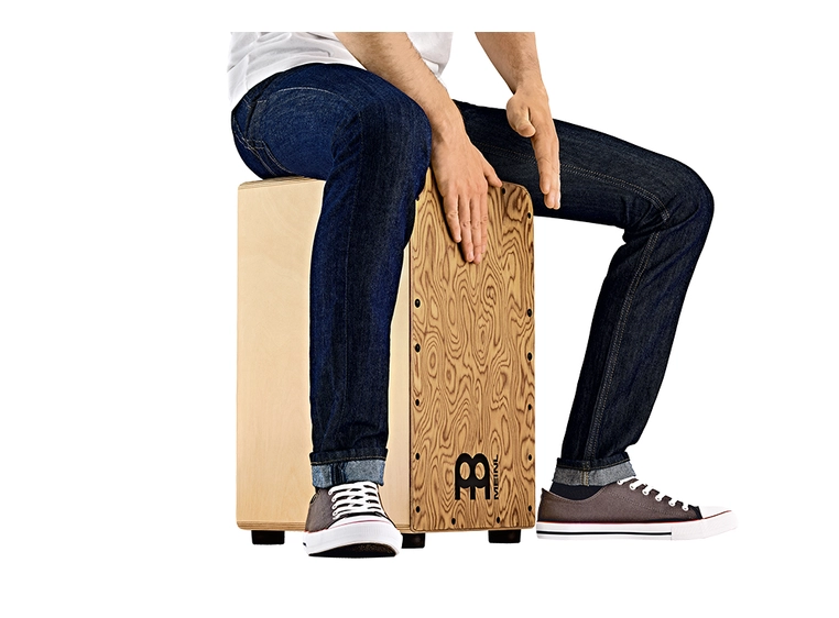 Meinl WCP100MB Cajon Woodcraft Professional, Makah Burl 