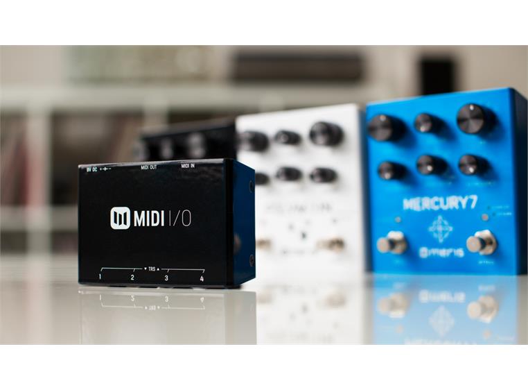Meris MIDI I/O Unlimited MIDI Remote Capability for Meris Pedals
