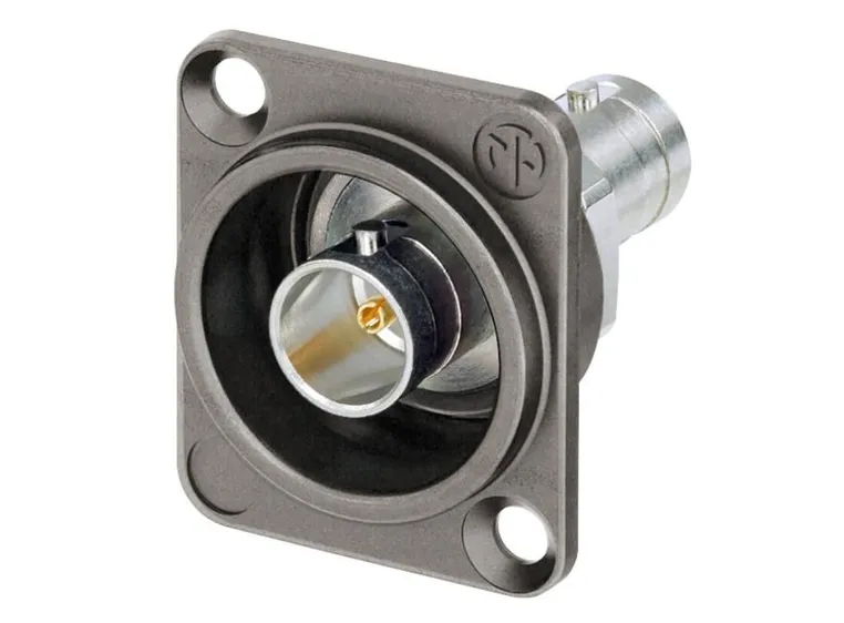 Neutrik UHD BNC D Chassis Feedthrough 75 Ohm Isolated 
