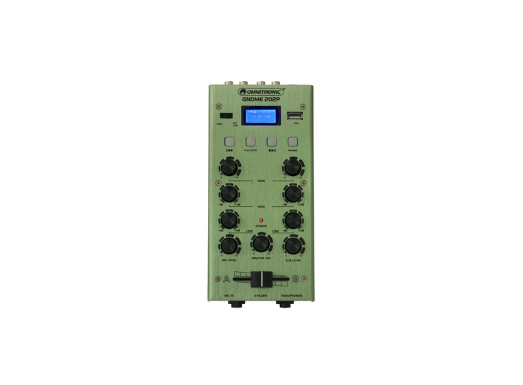 Omnitronic GNOME-202P Mini Mixer green 