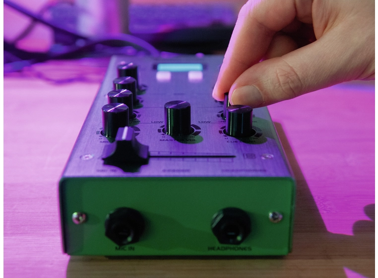 Omnitronic GNOME-202P Mini Mixer green 