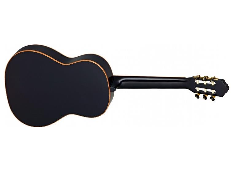 Ortega R221SNBK Klassisk gitar 4/4 Slim neck, Gloss Black