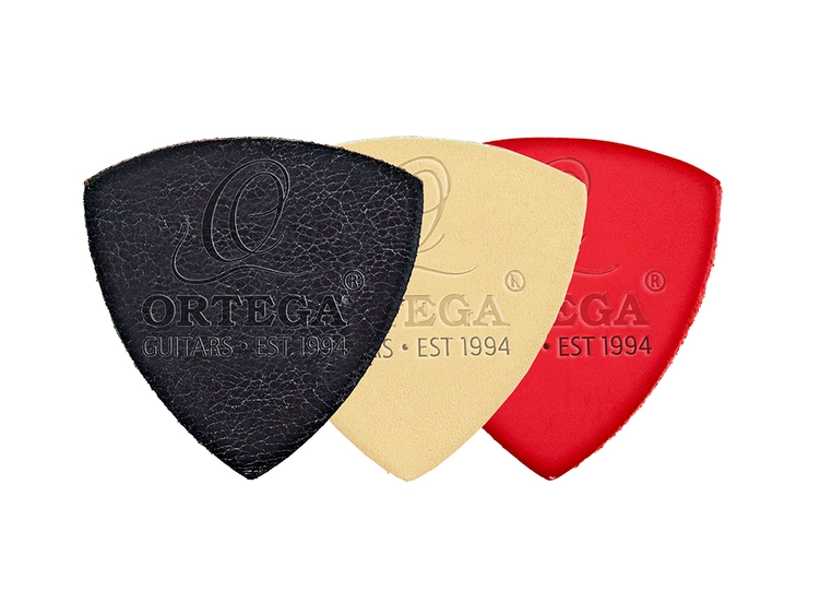 Ortega UKEPICK-ASS Plekter for ukulele 3-pakning 