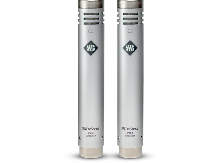 Presonus PM-2 Small Diaphragm Condenser matched pair of Microphones
