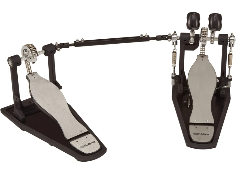 Roland RDH-102A dobbel stortrommepedal med "noise eaters" for stille øving 
