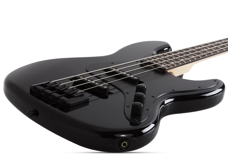 Schecter J-4 (BLK) Gloss Black 
