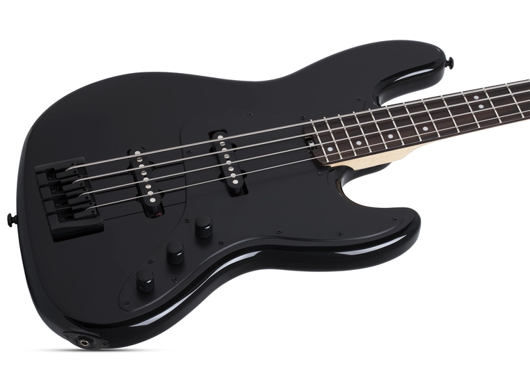 Schecter J-4 (BLK) Gloss Black 