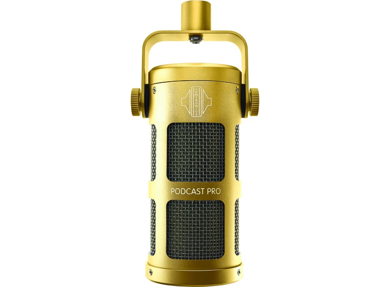 Sontronics ST-PCP-Podcast PRO Gold Dynamisk supercardioid Podcast-mikrofon 
