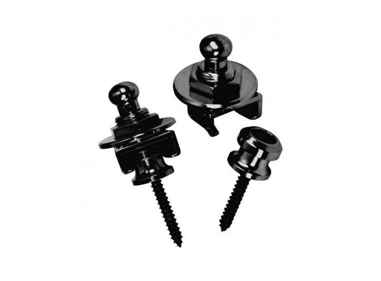 Soundsation SSL-BK Strap Lock black 2 Sett á 2 stk 