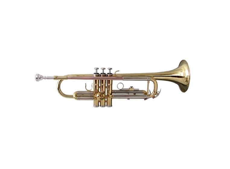 Soundsation STPGD-10 Trumpet Gold med etui
