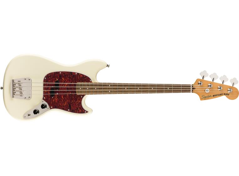 Squier Classic Vibe '60s Mustang Bass Olympic White, IL