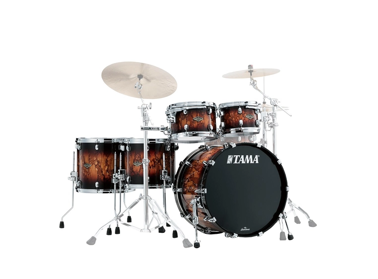 Tama WBS52RZS-MBR SC Walnut/Birch 5shell (10,12,14,16,22), Molten Brown Burst 