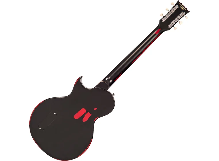 Vintage V120 Icon Distressed Black/Cherry Red 