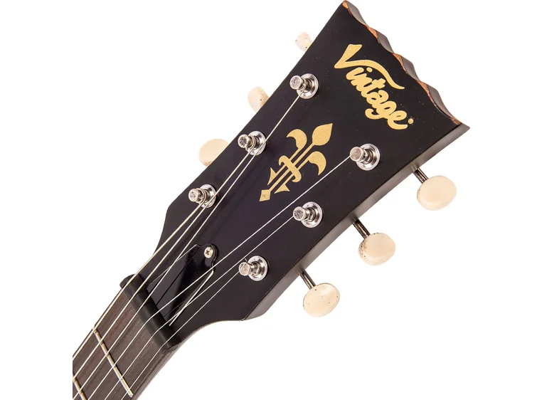 Vintage V120 Icon Distressed Black/Cherry Red 