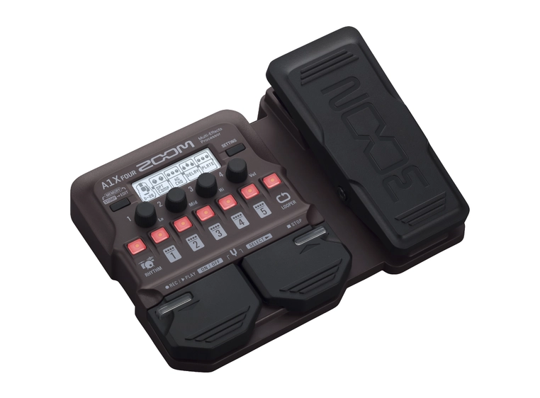 Zoom A1X FOUR akustisk gitar-prosessor 