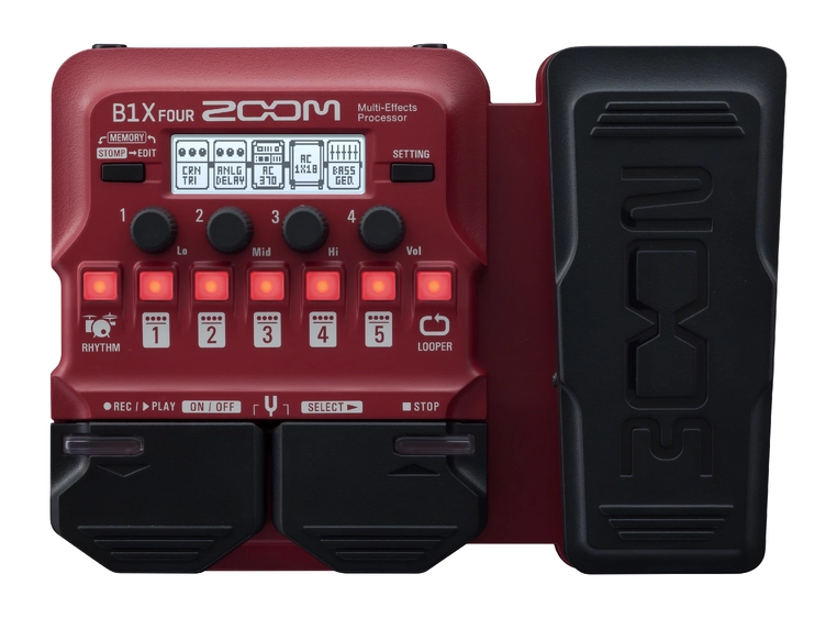 Zoom B1X Bass Multi-Effects Processor 